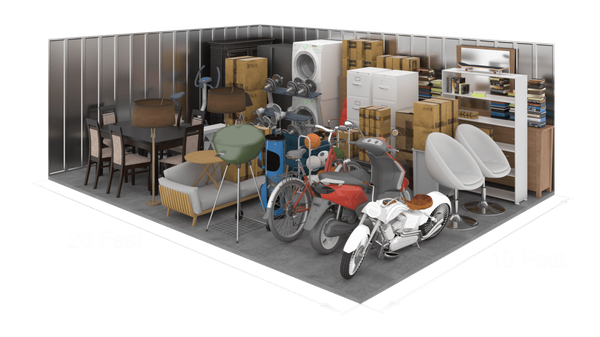 20'x15' storage unit